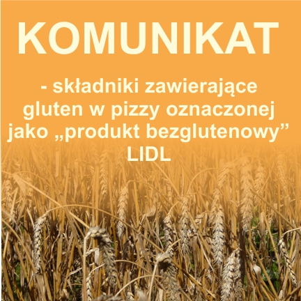 Nieprawidłowe oznaczenie - pizza LIDL